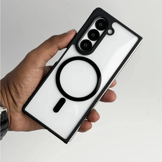 Samsung Z Fold Transparent Bumper Case