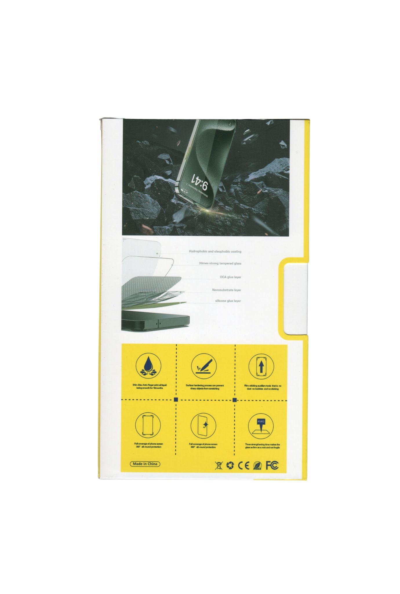 Diamond Armor Tempered Glass Screen Protector