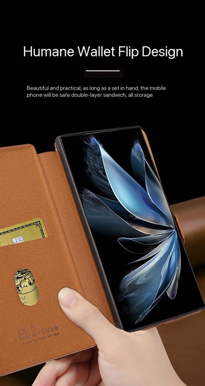 Samsung Galaxy S & N Series Sleek Design Flip Leather Cover