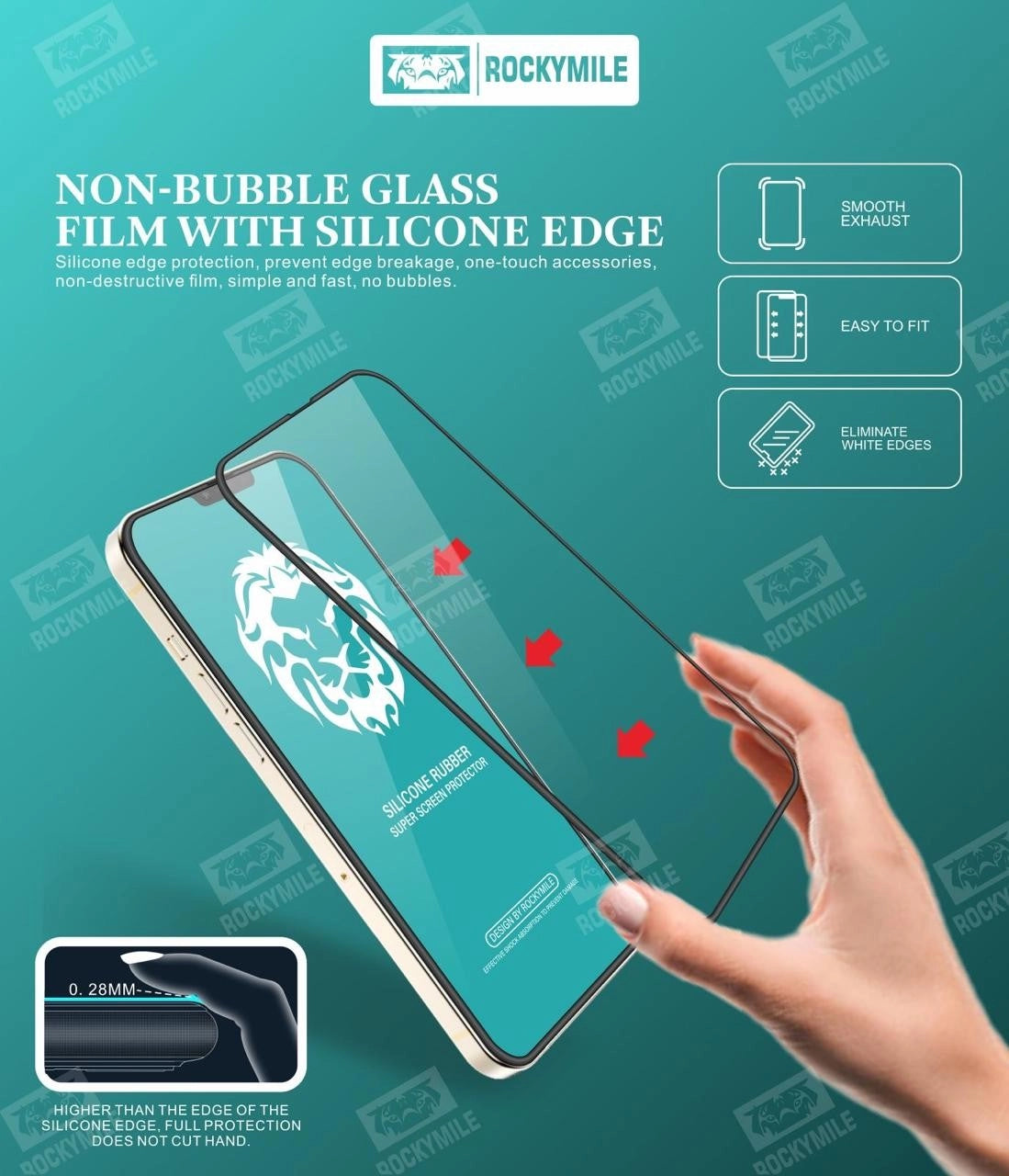 rockymile-iphone-screen-protector-rubber-silicone-edge-privacy-non-bubble