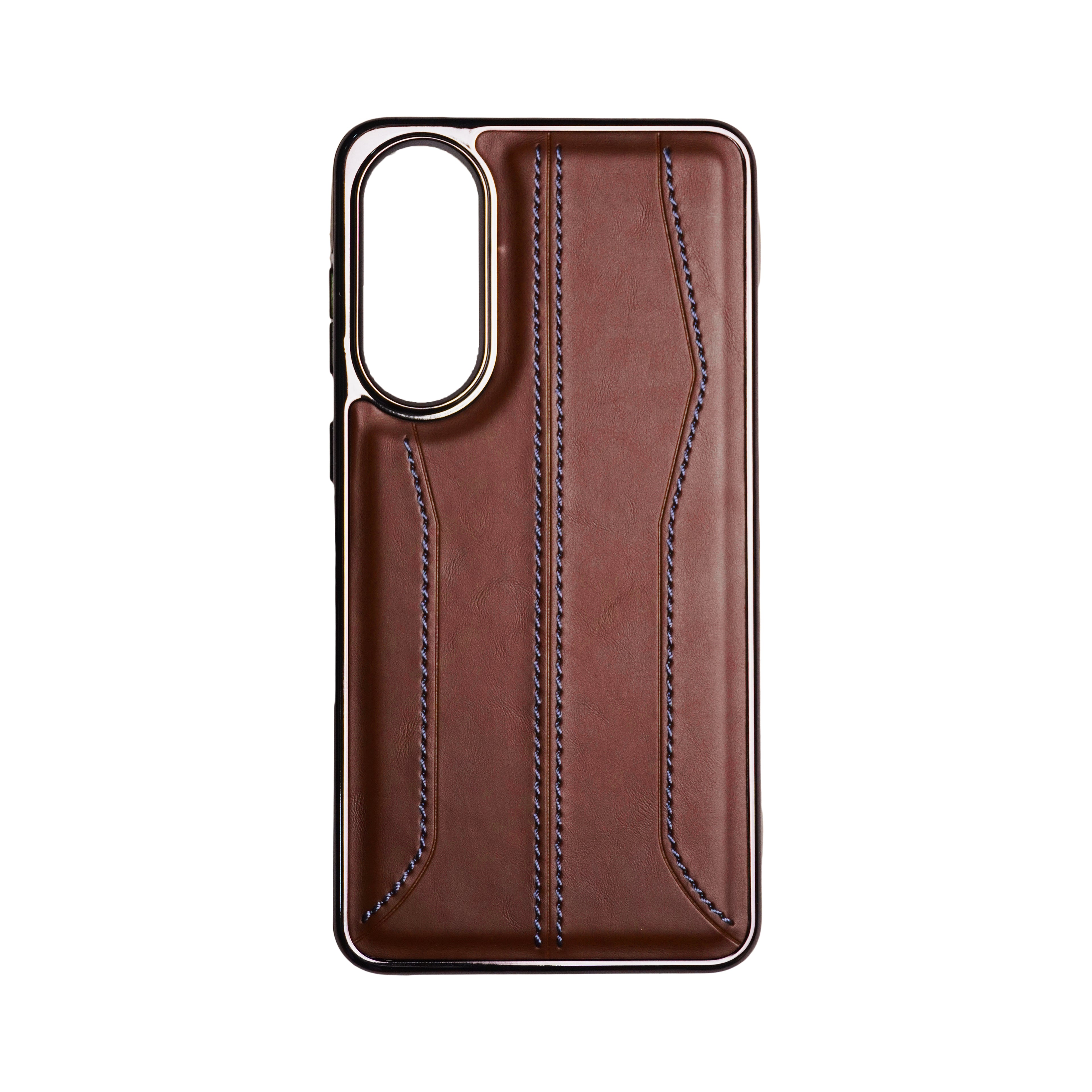 samsung-s25-edge-leather-side-stitch-case-brown