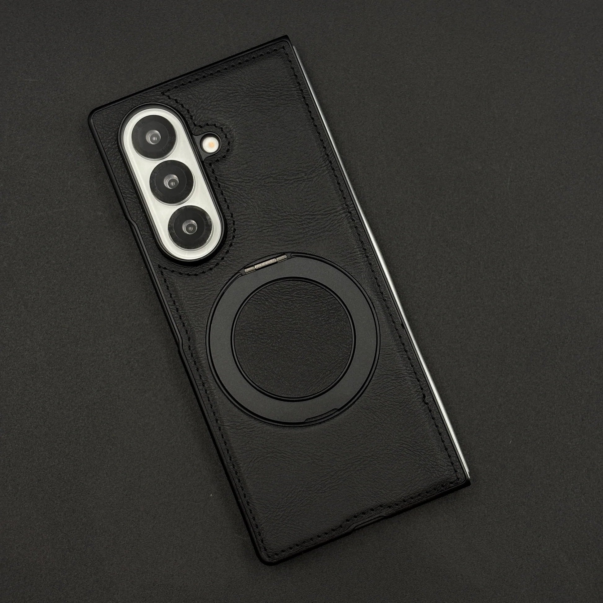 Samsung 360 Leather ring stand fold cover
