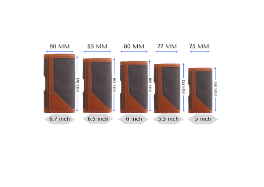 Dual-Tone Faux Leather Pouch Holster Case (Mobile phone)