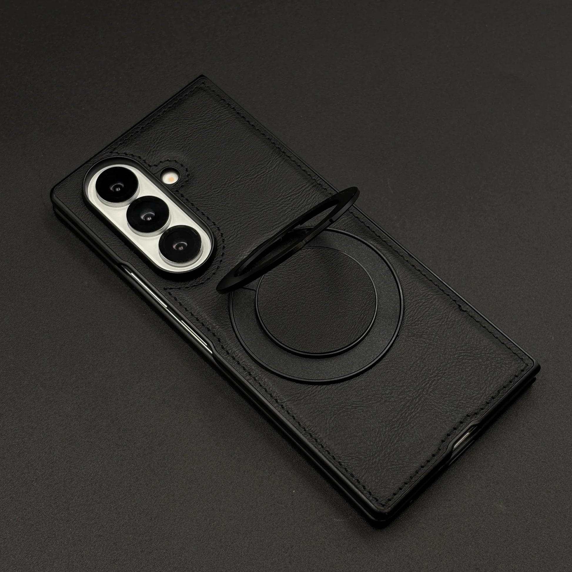 Samsung 360 Leather ring stand fold cover