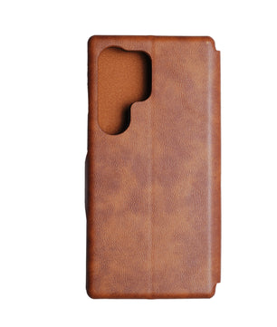 Samsung Galaxy S & N Series Sleek Design Flip Leather Cover