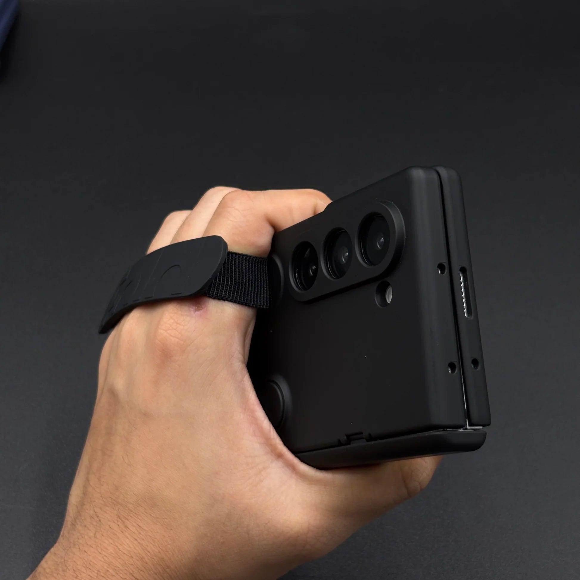 Samsung Galaxy Z Fold Wrist Strap KickStand Case
