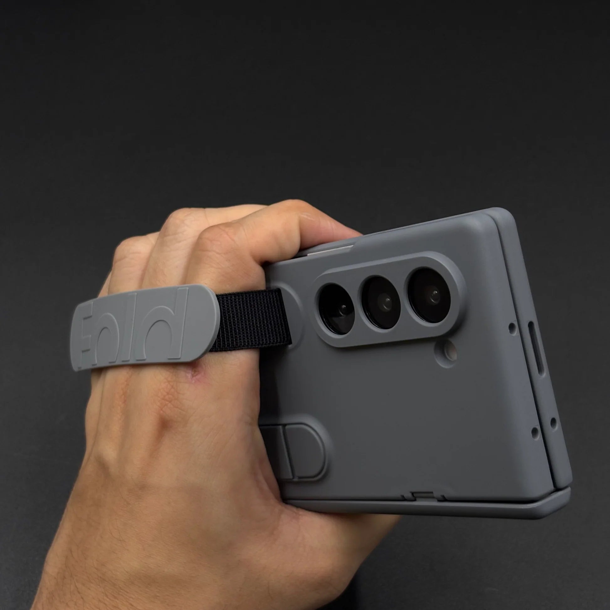 Samsung Galaxy Z Fold Wrist Strap KickStand Case