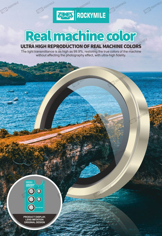 Rockymile Real Camera Lens Protector Ring for Mobile