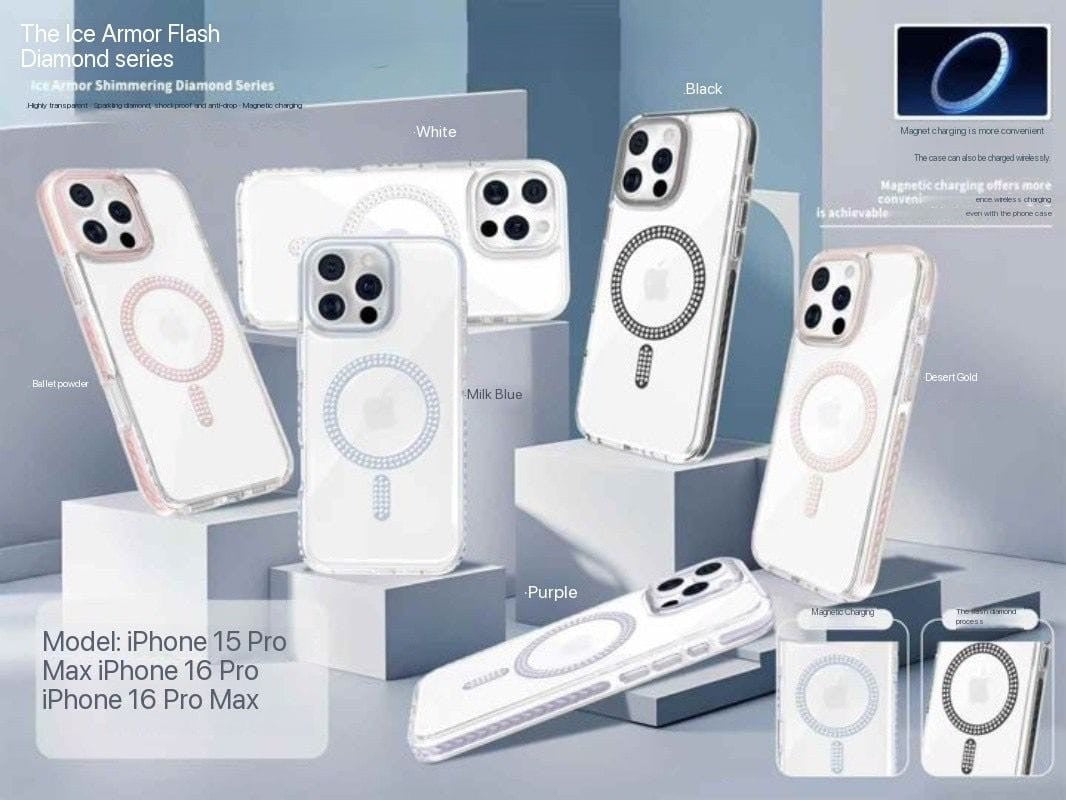 iPhone Diamond Crystal Case with Magsafe