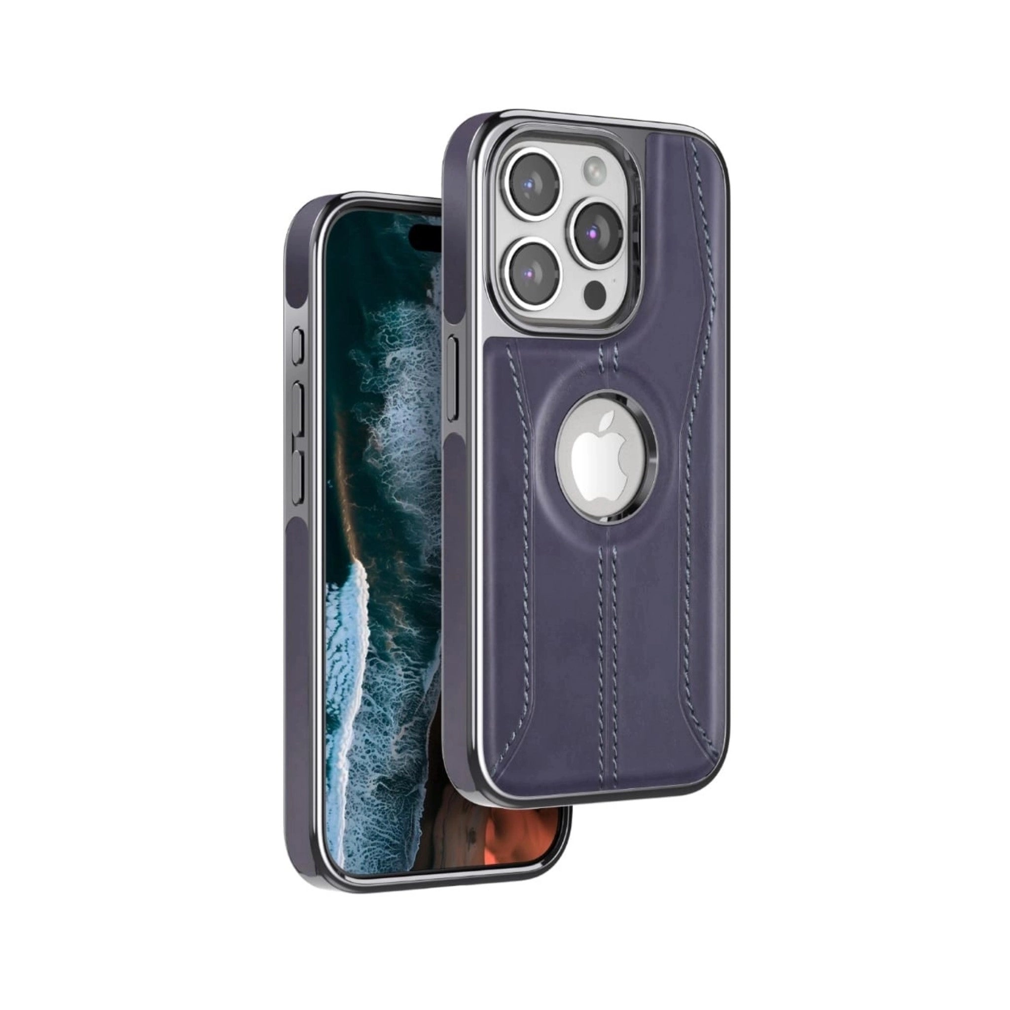 iPhone Classic Leather Car Back Cover
