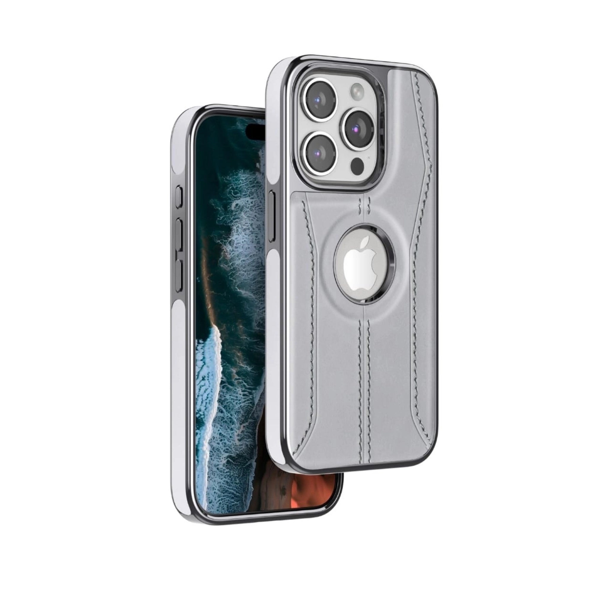 iPhone Classic Leather Car Back Cover