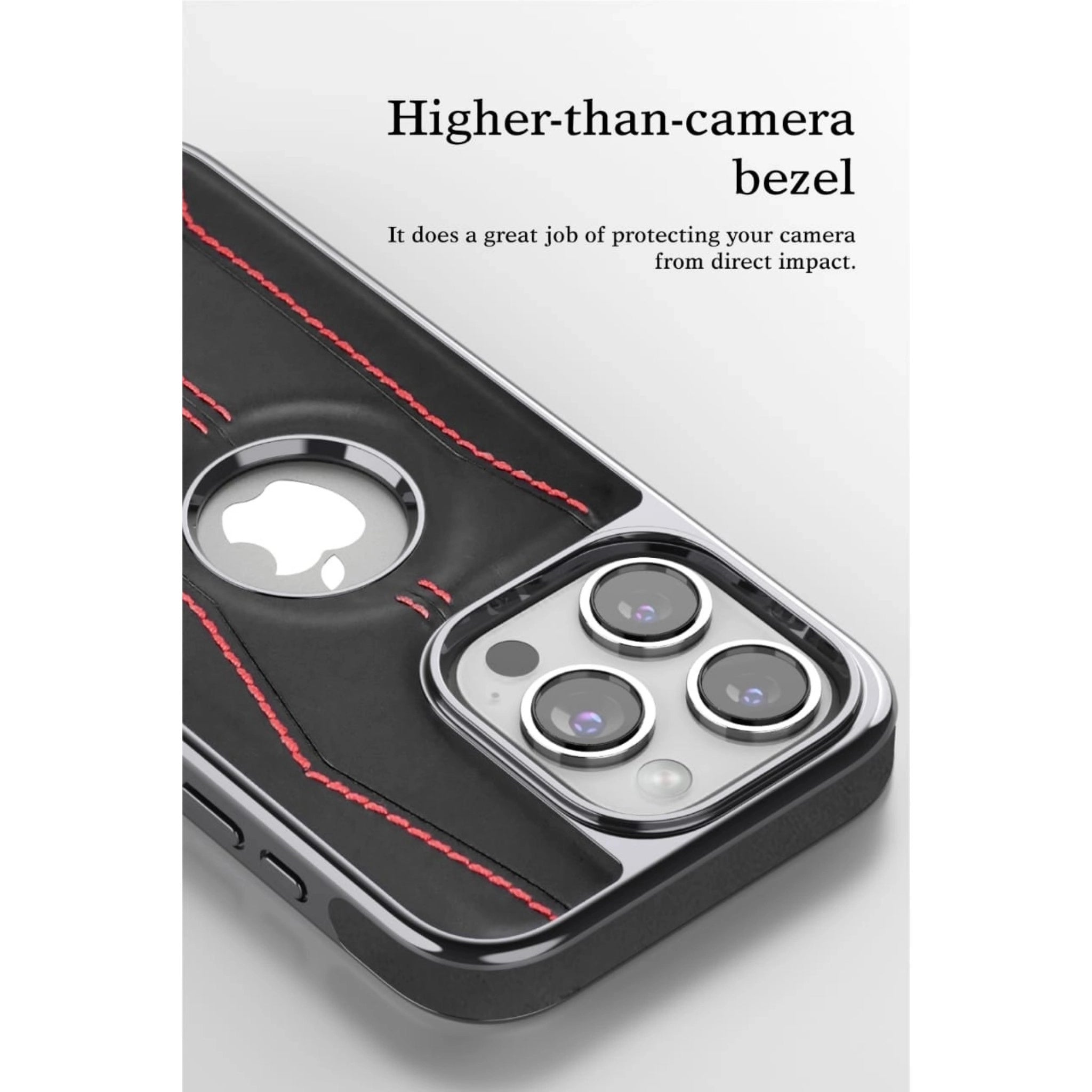 iPhone Classic Leather Car Back Cover