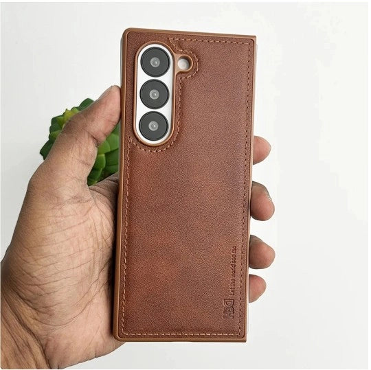 Samsung Galaxy Z Fold Luxury Leather Case