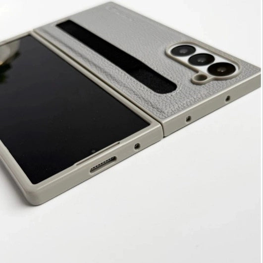 Samsung Galaxy Z Fold Luxury Leather Case with Pen Holder