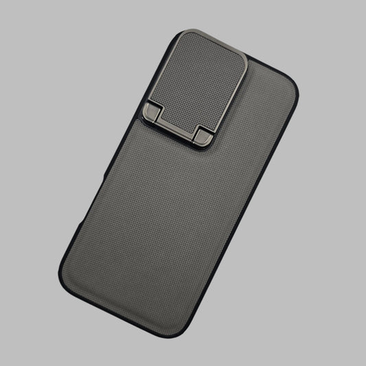 DEEcase iPhone Metal Cap KickStand Case Camera Protection