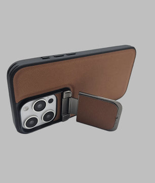 DEEcase iPhone Metal Cap KickStand Case Camera Protection