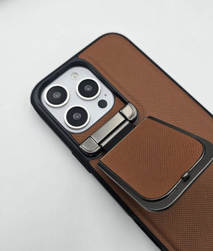 DEEcase iPhone Metal Cap KickStand Case Camera Protection
