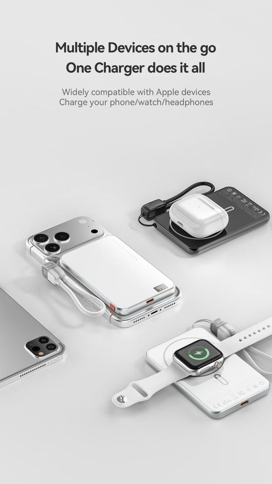 RECCI RPB-W41 3-in-1 Power Bank (5000mAh) — The Ultimate Pocket-Sized Charging Hub