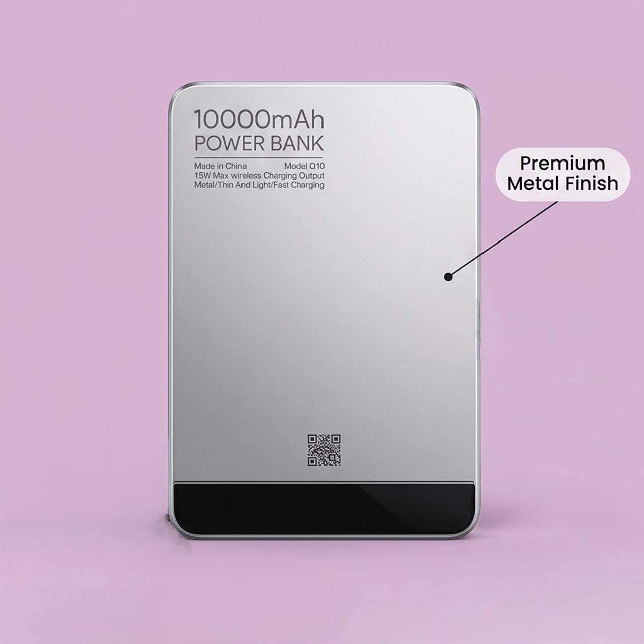 Wireless Power Bank 10000mAh – Model Q10