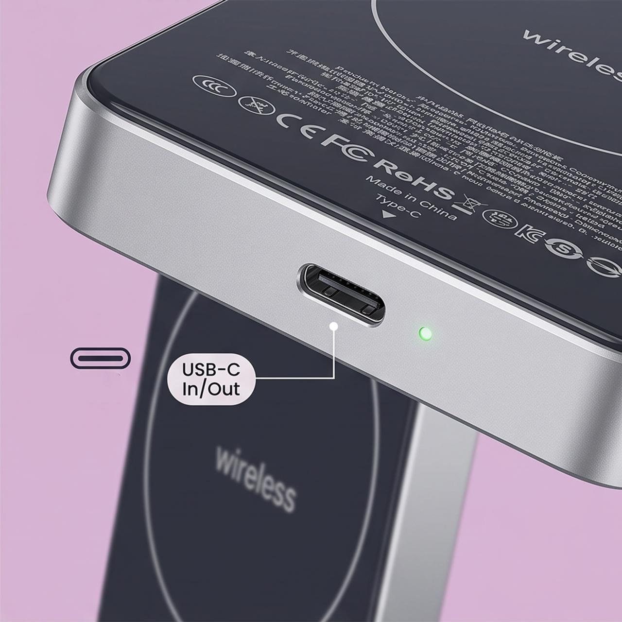 Wireless Power Bank 10000mAh – Model Q10