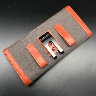 Dual-Tone Faux Leather Pouch Holster Case (Mobile phone)