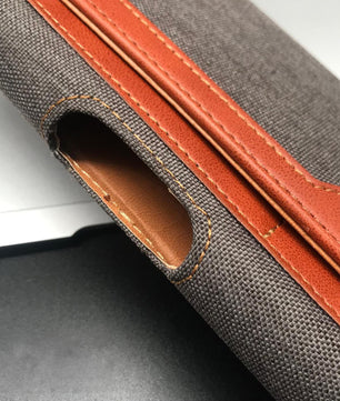 Dual-Tone Faux Leather Pouch Holster Case (Mobile phone)