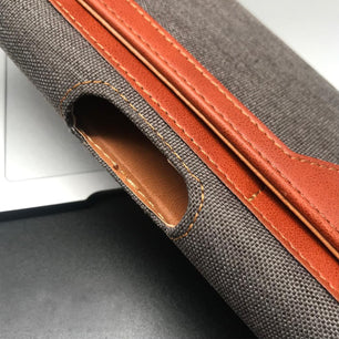 Dual-Tone Faux Leather Pouch Holster Case (Mobile phone)