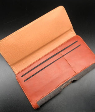 Dual-Tone Faux Leather Pouch Holster Case (Mobile phone)