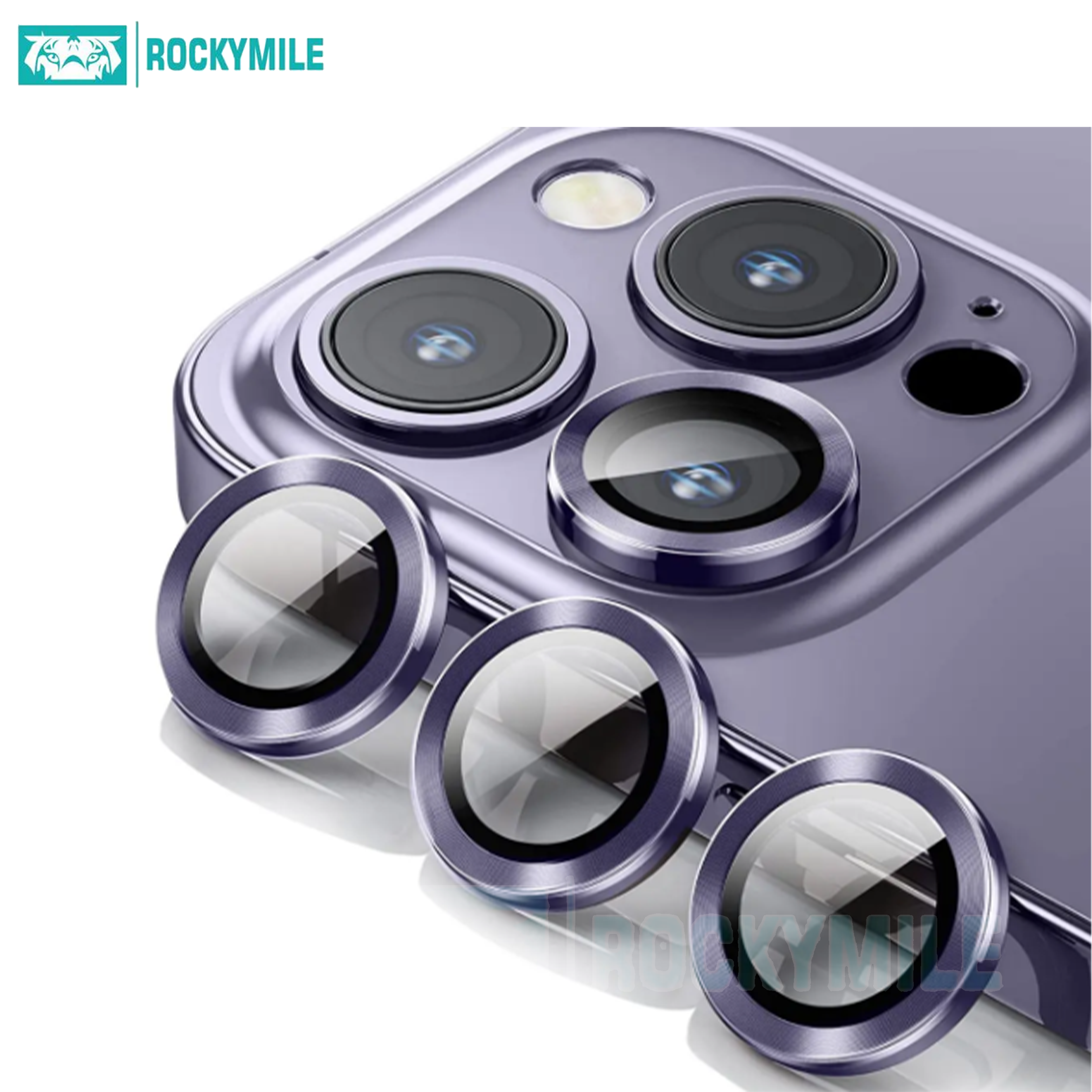 Rockymile Real Camera Lens Protector Ring for  iPhone