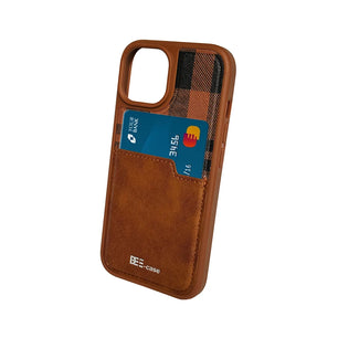 iphone-15-leather-denim-print-cardholder-case-brown-with-card