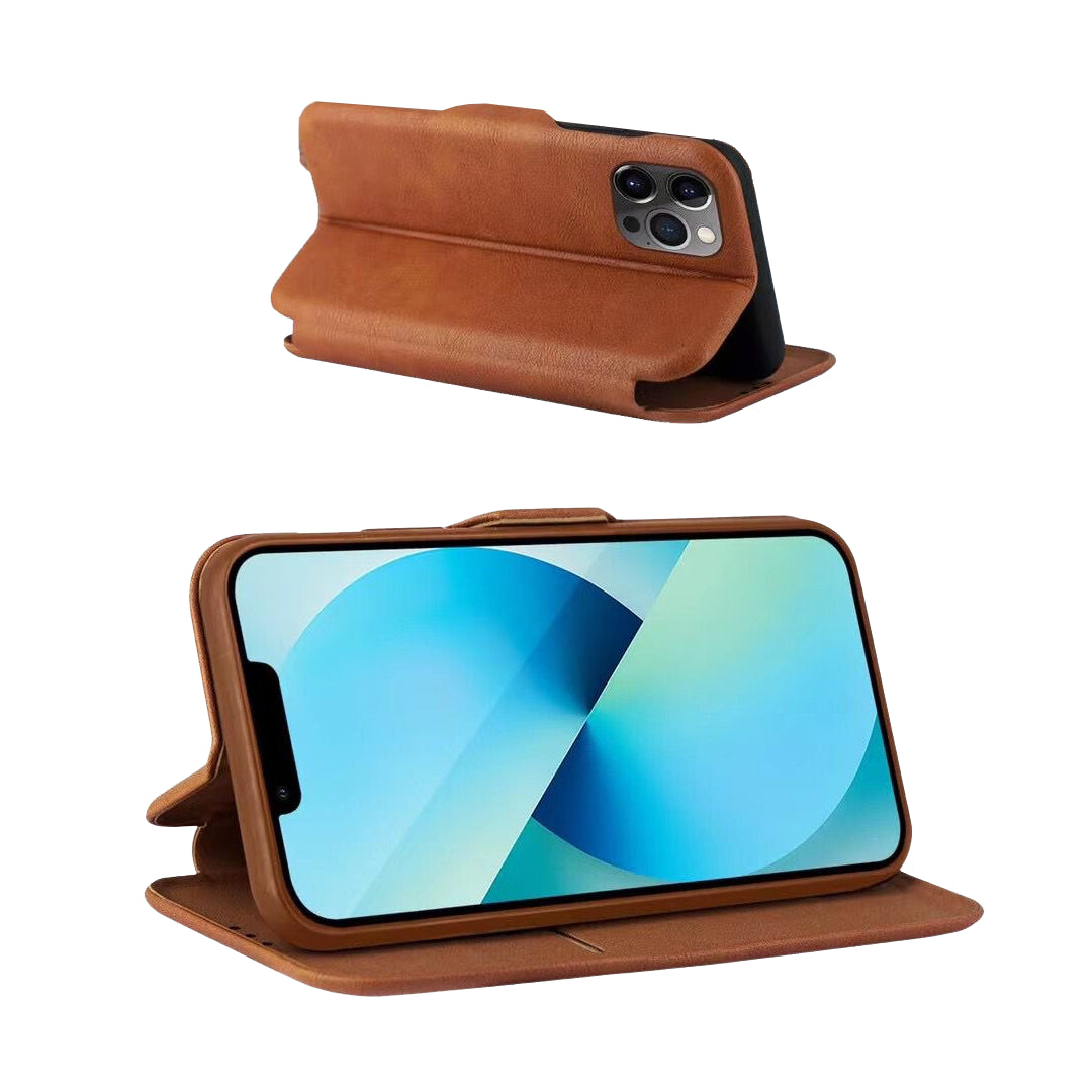 iphone-sleek-design-flip-leather-case-brown-stand