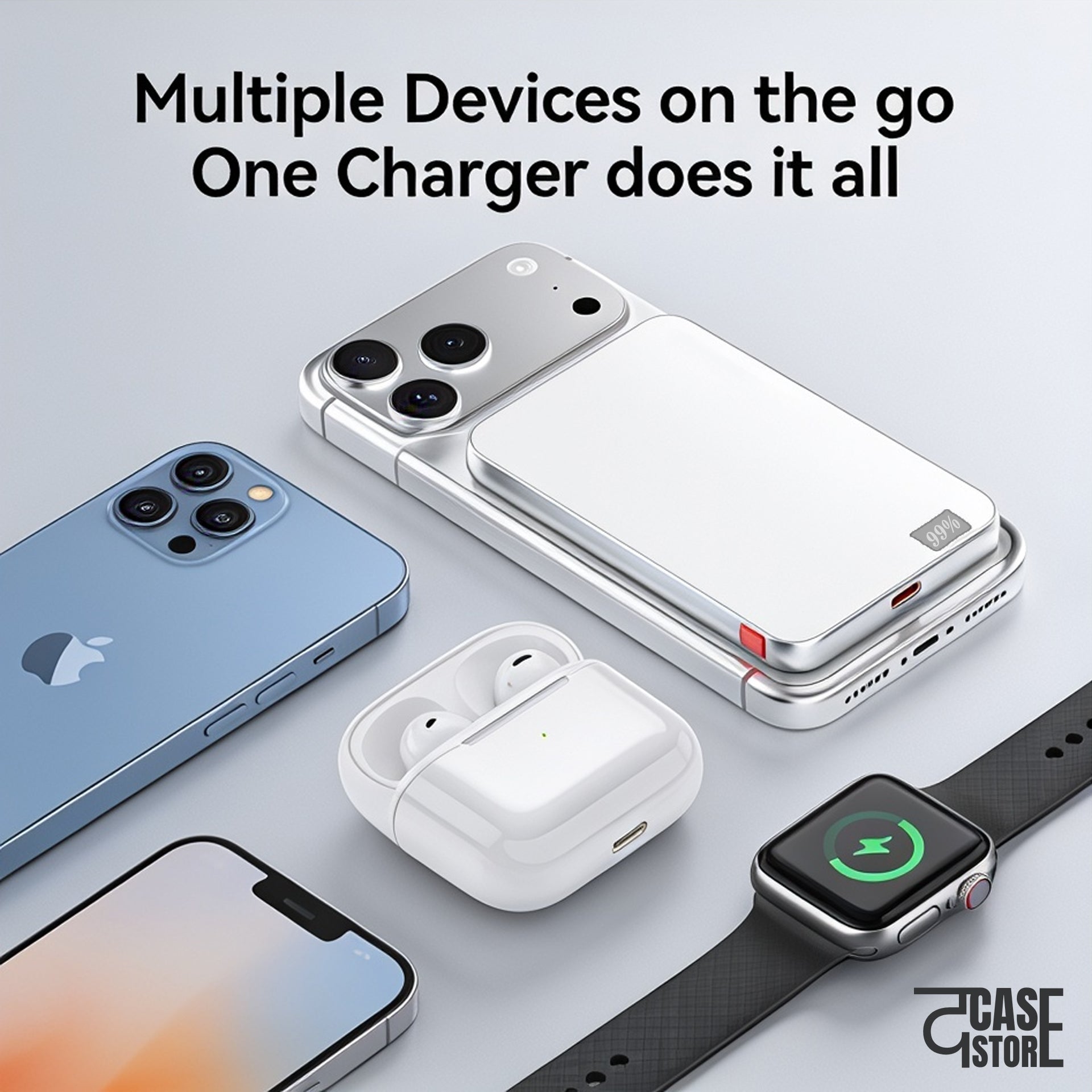 RECCI RPB-W41 3-in-1 Power Bank (5000mAh) — The Ultimate Pocket-Sized Charging Hub