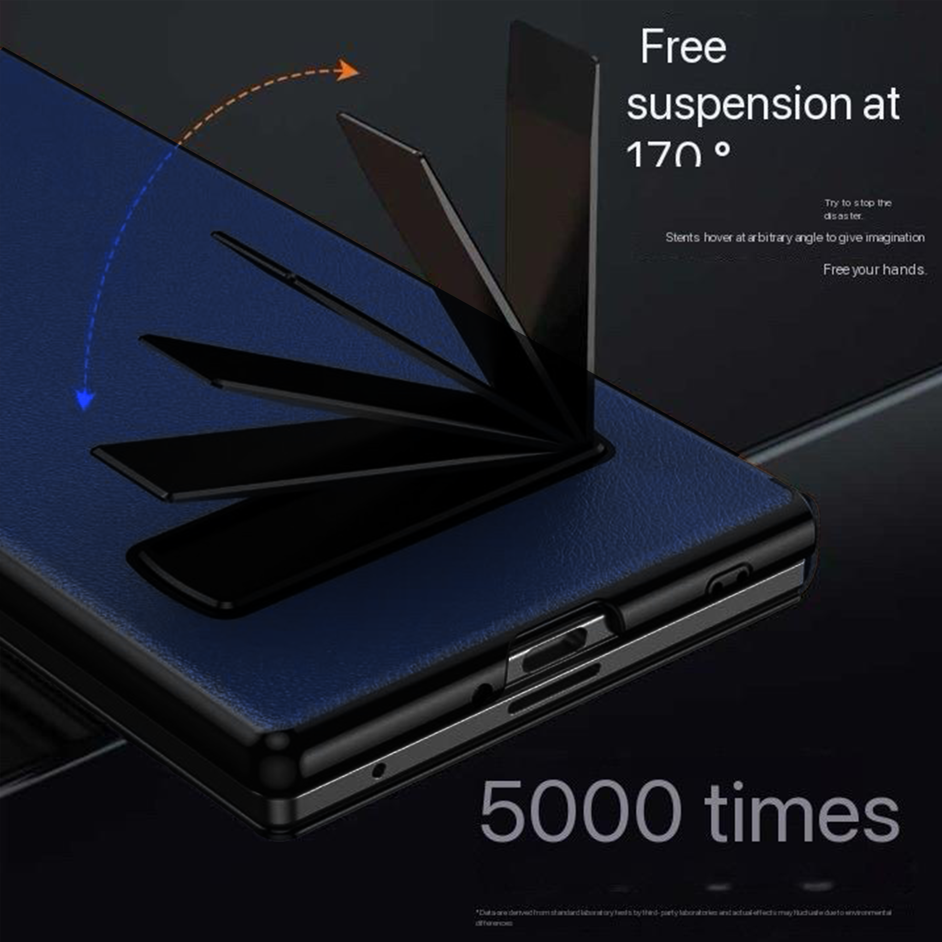 Samsung Galaxy Fold Series Flip Cover With Kickstand Electroplated Pu Leather Flip