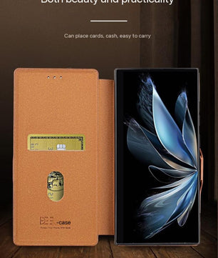 Samsung Galaxy S & N Series Sleek Design Flip Leather Cover