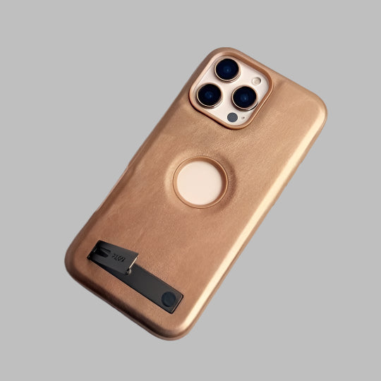 iPhone Leather KickStand Case
