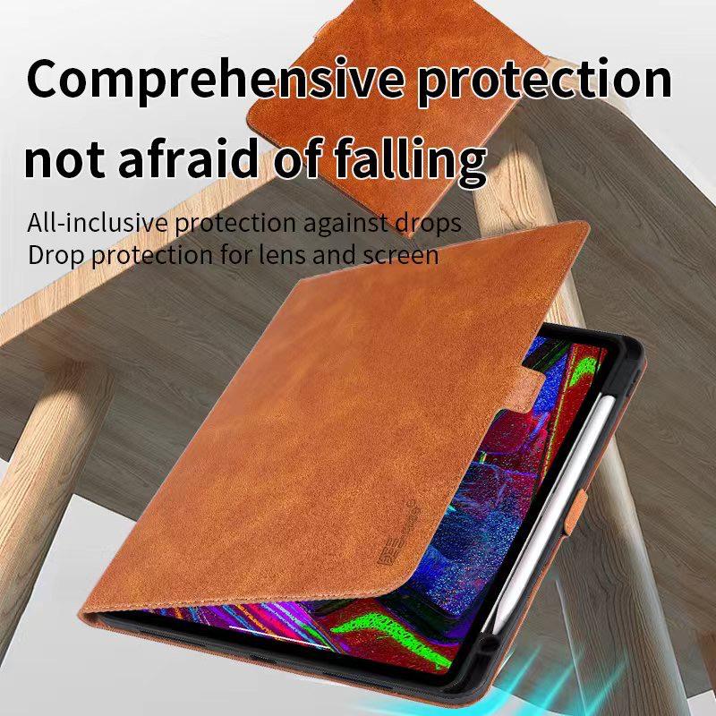 Leather Protective Flip Case