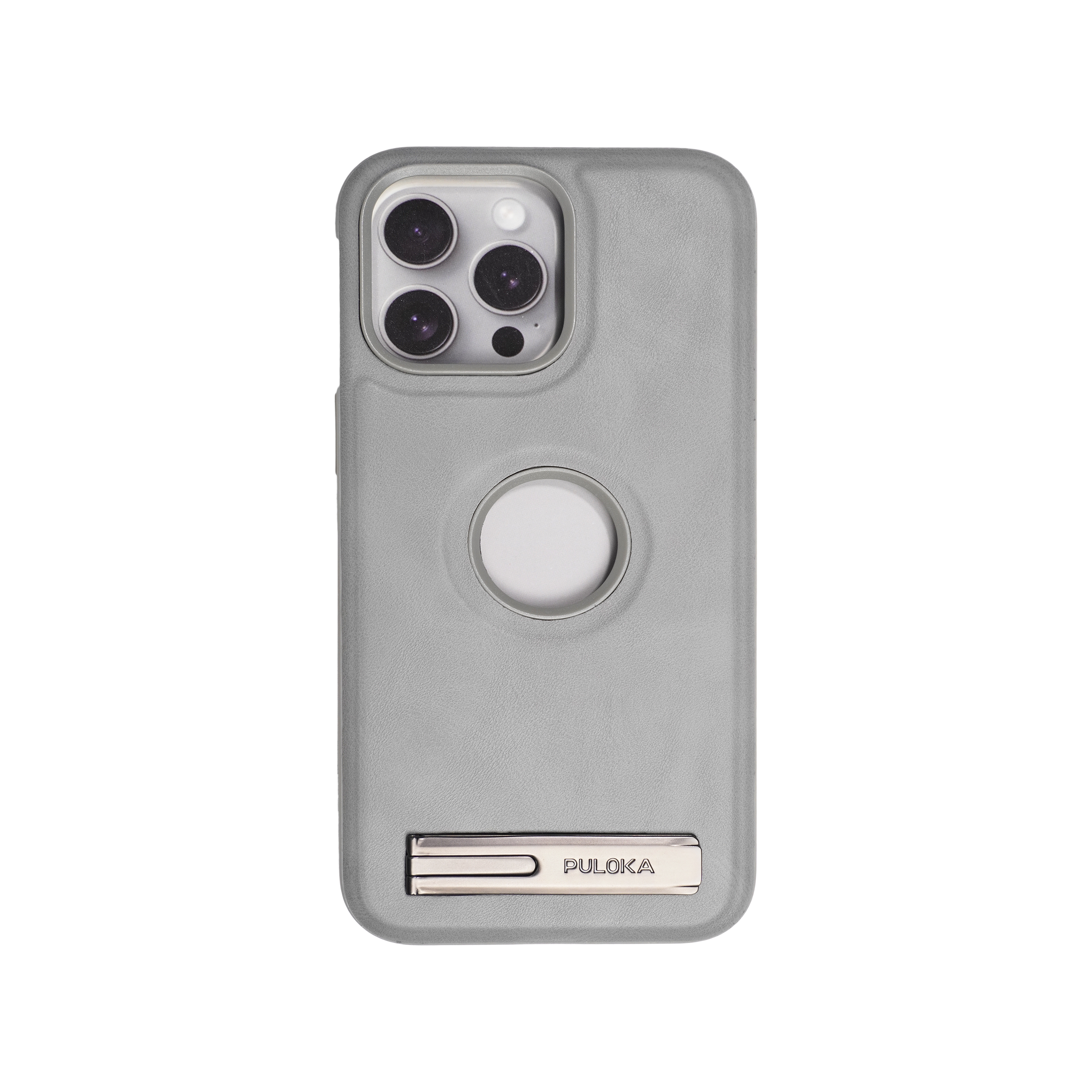 iPhone Leather KickStand Case
