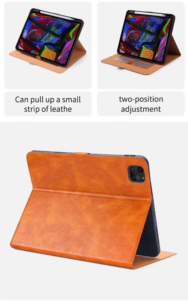 Leather Protective Flip Case