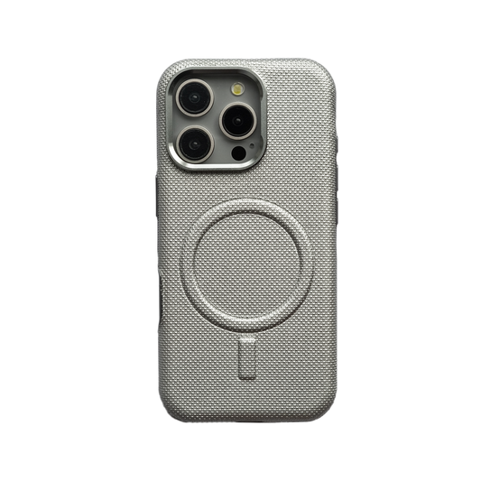 iPhone Textured Pop Case With Magsafe And Side Silicon Chrome