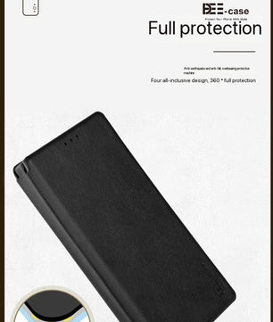 Samsung Galaxy S & N Series Sleek Design Flip Leather Cover