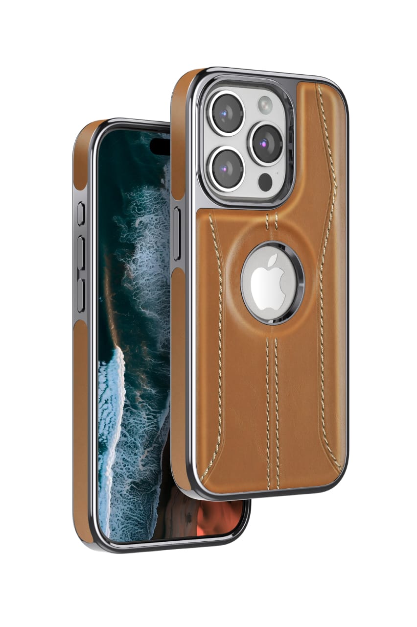 iPhone Classic Leather Car Back Cover