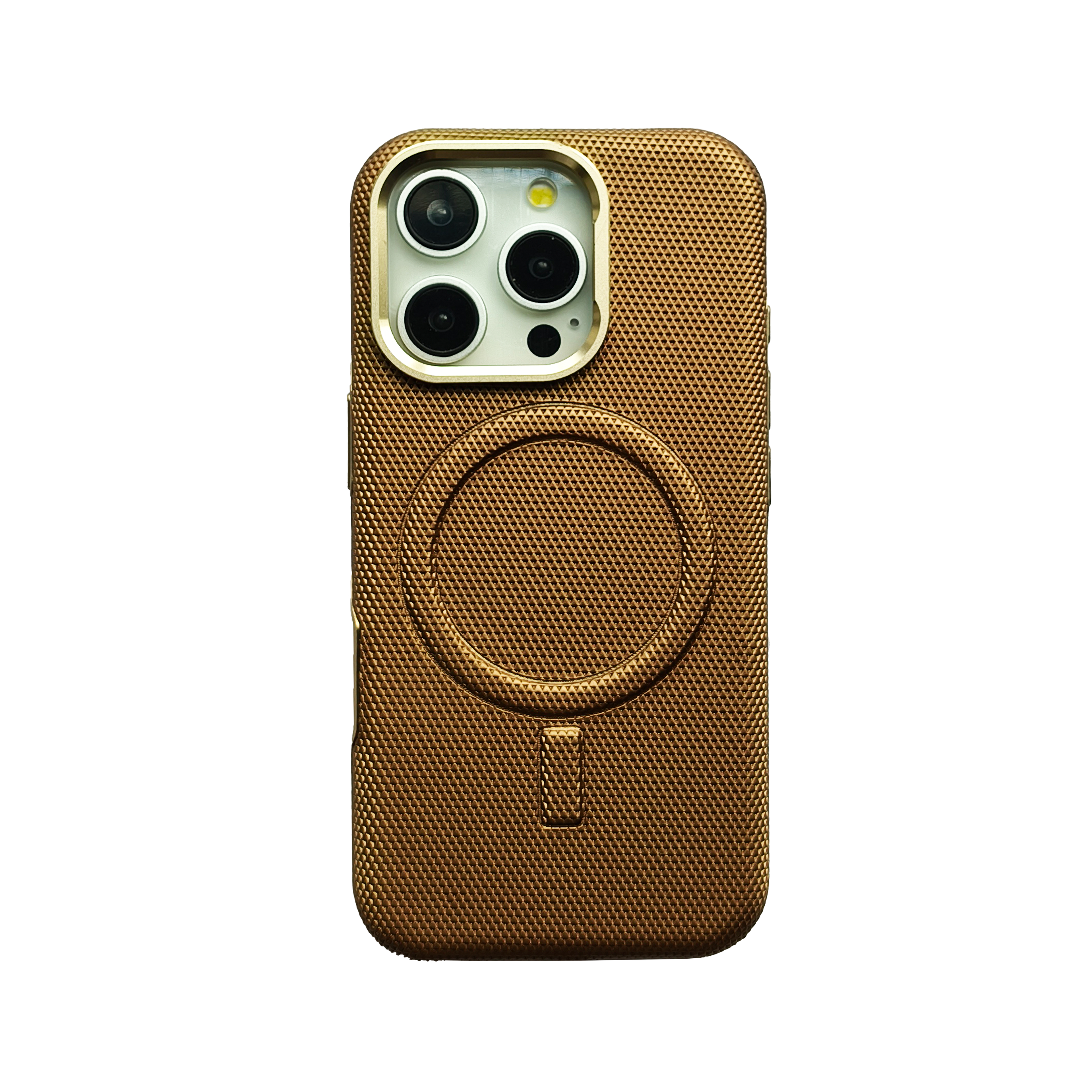 iPhone Textured Pop Case With Magsafe And Side Silicon Chrome