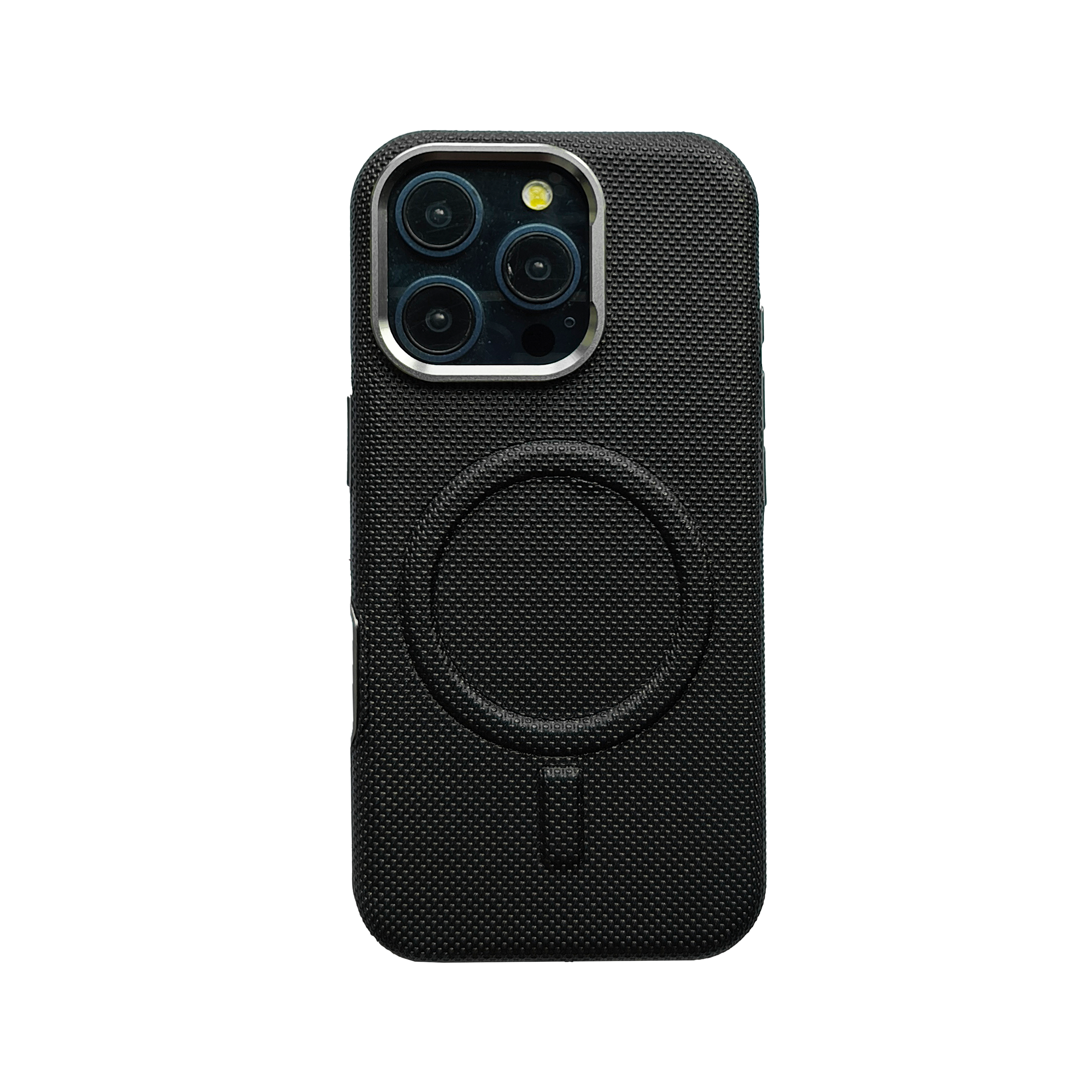 iPhone Textured Pop Case With Magsafe And Side Silicon Chrome