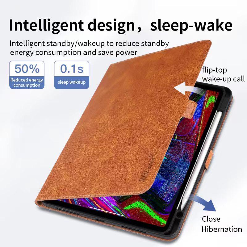 Leather Protective Flip Case