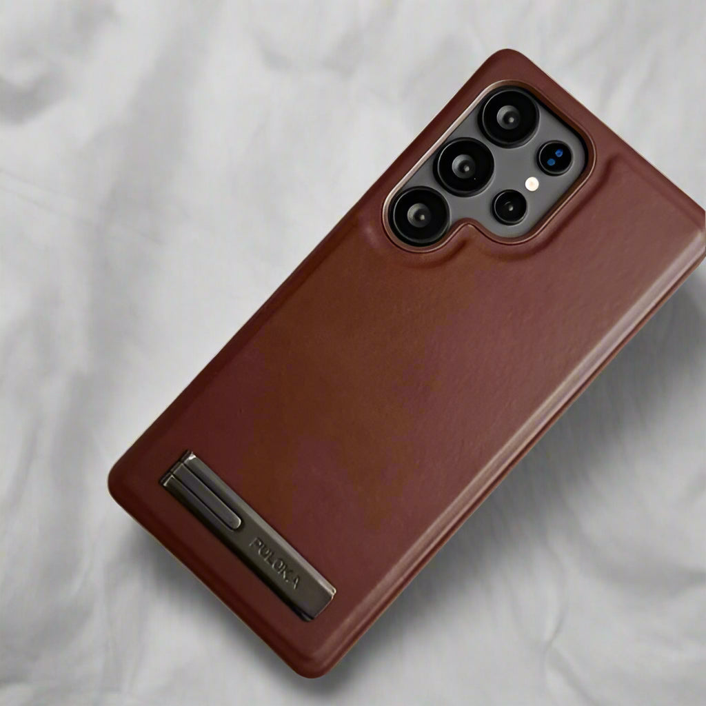 samsung-galaxy-s25-ultra-leather-kickstand-case-brown