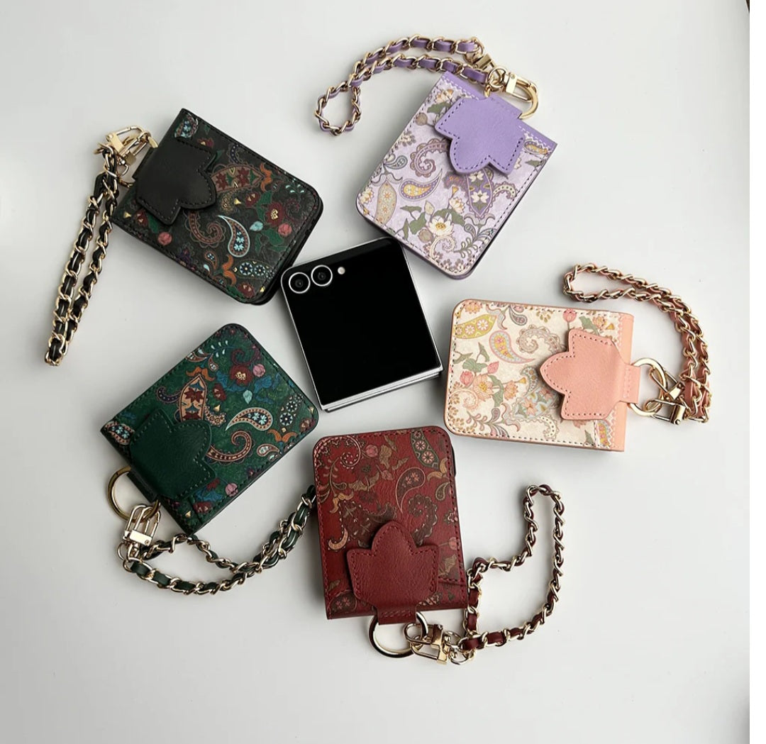 samsung-galaxy-z-flip-floral-printed-leather-case-all-pattern