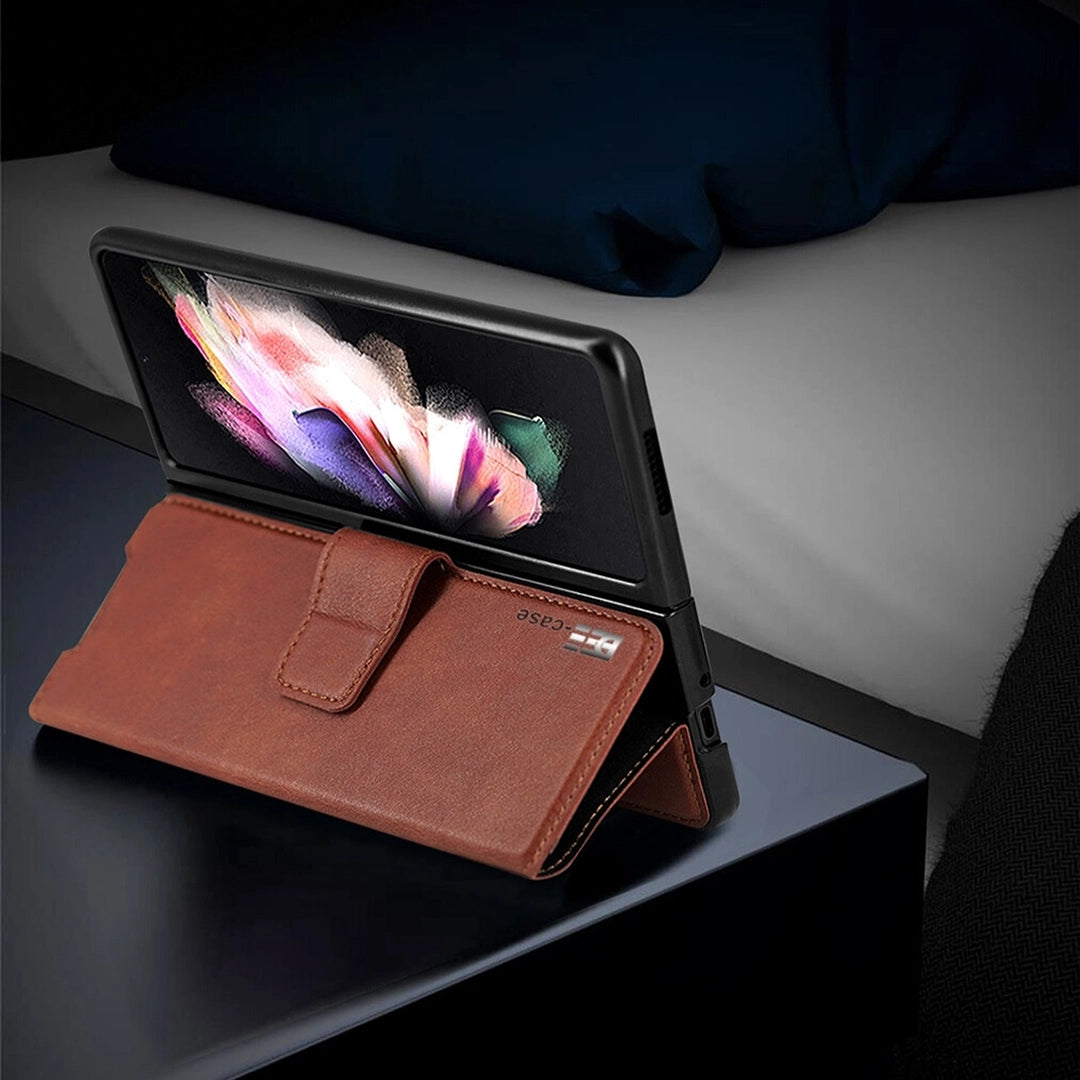 Samsung Z Fold Flip Leather Cover