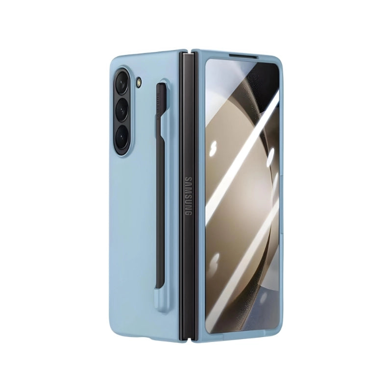 samsung-z-fold-tempered-case-with-pen-slot-blue