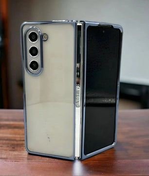 samsung-z-fold6-hard-electroplated-chrome-case-sierra-blue