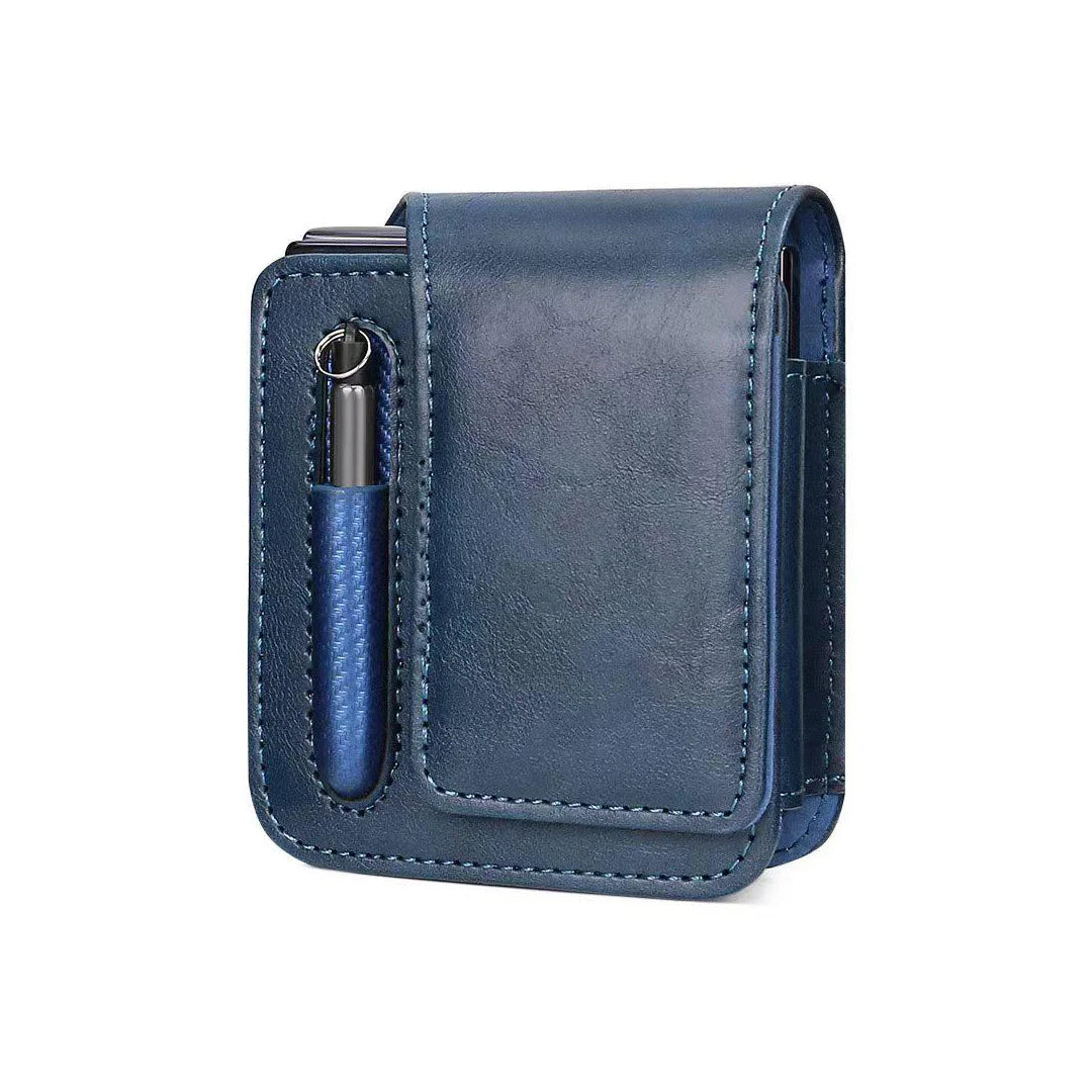 samsung-zflip-pouch-with-pen-slot-blue